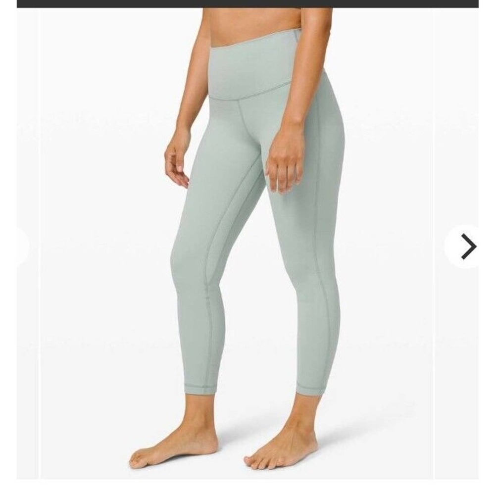 Lululemon Align Pant 25" in Hazy Jade Sz 10 great condition